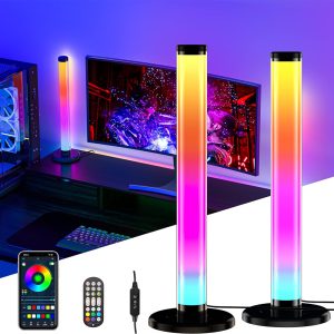 2-Pcs Smart LED Light Bars with Music Sync, App and Remote Control