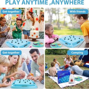 Magnetic Chess Board, Funny Table Magnetic Game - Image 4