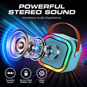 2-Pieces Mini Bluetooth Microphone With Speaker - Image 6