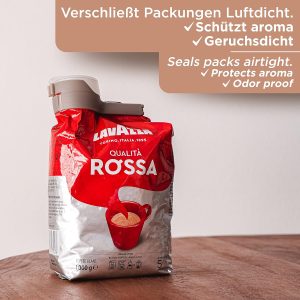 4-Pieces Bag Clips for Food Storage Sealing Clips with Pour Spouts - Image 3