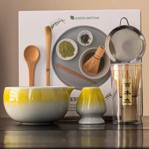 5-Pcs Handmade Matcha Tea Kit Set
