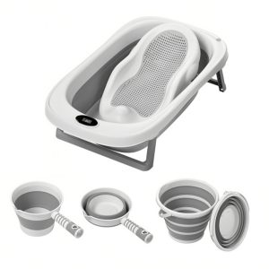4 in 1 Newborn Foldable Luxury Baby Baby Bath Tub Set