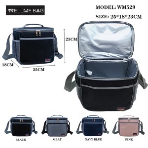 Wellme Bag, Deluxe Lunch Bag Cooler Box 10-Ltr