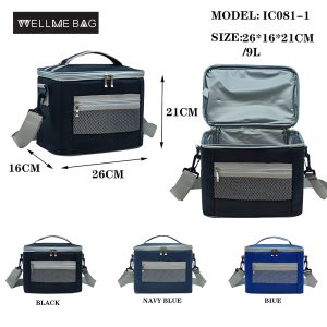Wellme Bag, Deluxe Lunch Bag Cooler Box 9-Ltr