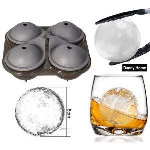 Danny Home Hockey Shaped 4-Ice Mold 6cm