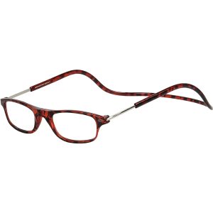 Magnetic Hanging Neck Reading Eye Glasses - Brown