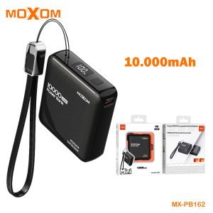Moxom MX-PB162, Mini Power Bank 10000mAh, PD 20W, SCP 22.5W
