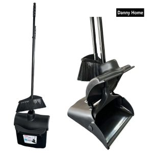 Danny Home 2-Pcs Compact Dustpan & Broom Set
