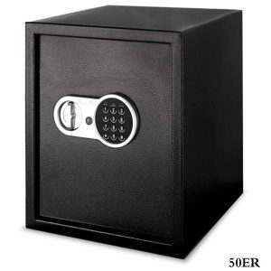 14KG Solid Steel Electronic Digital Safe Box With Double Locking Steel Bolts 50ER (W35 x D30 x H50)cm