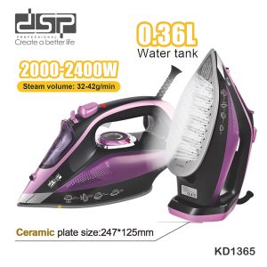 DSP KBD1365, Self-Cleaning Iron Ceramic Plate 2400W