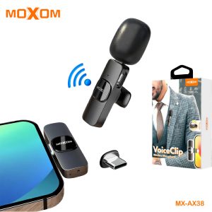 Moxom MX-AX38, Live Broadcast Wireless Microphone (Type-C)