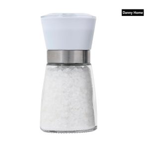 Danny Home Pepper Mill Seasoning Bottle 13-cm White