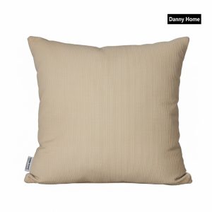 Danny Home Cotton Corduroy Cushion - Beige 50x50cm