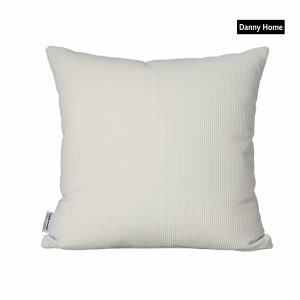Danny Home Cotton Corduroy Cushion - off-white 50x50cm