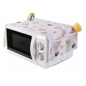 Microwave Oven Cover with 2-Pouch 85x35cm