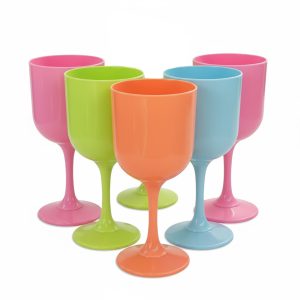6-Pcs Unbreakable Plastic Party Cups