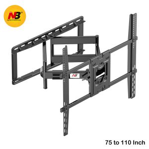 NB SP5, 75″–110″ Heavy-Duty Full Motion TV Wall Mount