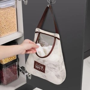 Vegetable & Cosmetic Storage Mesh Bag 25x30cm