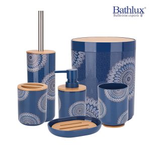 Bathlux Mandala Boho Bathroom Accessory 6-pcs Set