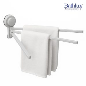 Bathlux Multi Towel Hanger with Suction Cup #30146