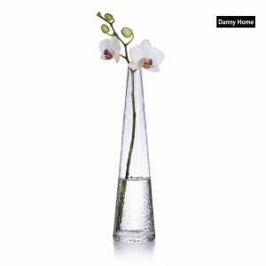 Danny Home Clear Glass Plant Vase 32cm