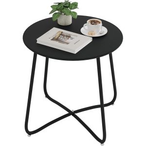 Metal Round Coffee Table Nordic Style 40cm