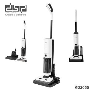 DSP KD2055 Cordless 3-in-1 Shampooer Cleaner – Vacuum, Wash & Self-Clean
