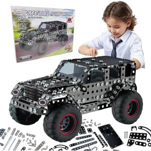 496+ PCS Metal Car Building Kit