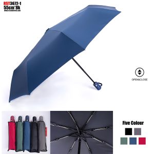 RST Automatic Umbrella, 8 Ribs Auto Open Close #3672-1