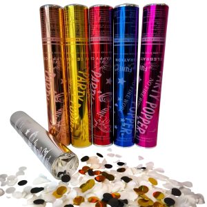 38cm Party Popper Confetti Colored Shiny Paper