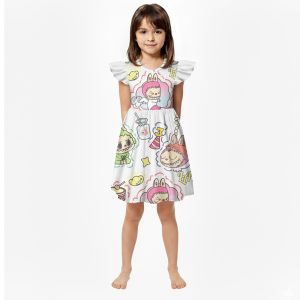 Halloween & Barbara Costumes - White Labubu Costume