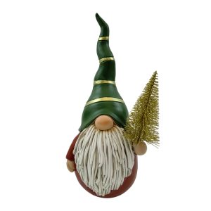 Resin Christmas Decoration Gnome Figurine