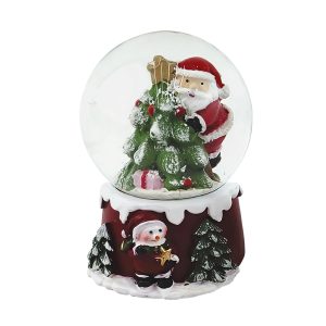 6cm Shaking Ball Christmas Figure – Mini Snow Globe Magic