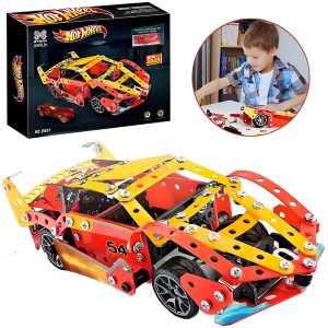 370+ PCS Metal Car Building Kit