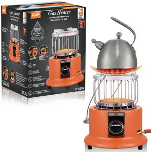 RAF Portable 2-in-1 Gas Heater & Camping Stove