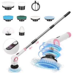 DSP KD2504 Electric Spin Scrubber – 11-in-1 Cleaning Solution