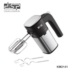 DSP KM2141 Black Hand Mixer – 200W