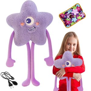 Rechargeable Hot Water Bag Cute Star Soft Pillow #739