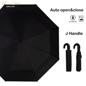 RST Foldable J Handle Umbrella Automatic #X3005B