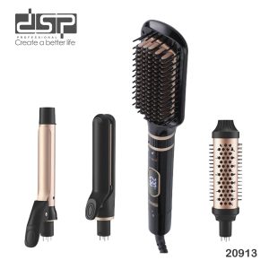 DSP 20913 4-in-1 Hair Straightener & Curler