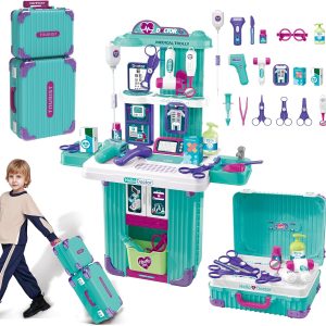 3-in-1 Children's Kids Doctor Kit with Carrying Case