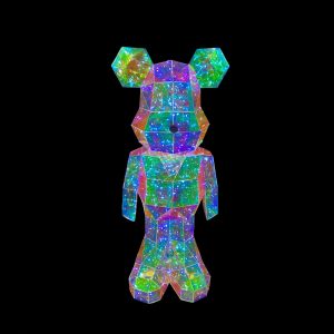 30-cm Christmas 3D Bear Light