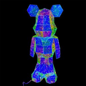 50-cm Christmas 3D Bear Light