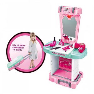 Dresser Makeup Station Toy for Girls – with Light & Music