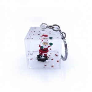 Christmas Water Keychain