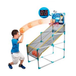 Children's Indoor Basketball Arcade Game with Electronic Score Counter