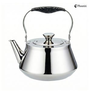 Phoenix Stainless Steel Teapots - Black