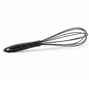 Premium Silicone Whisk Black Granite 32cm