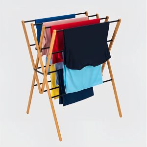 Bamboo Foldable Portable Drying Rack