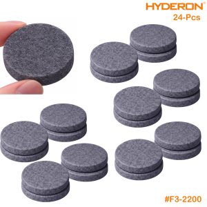 24-Pcs Round Felt Furniture Pads, F3-2200